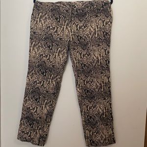 Rafaella Snake skin Printed pants